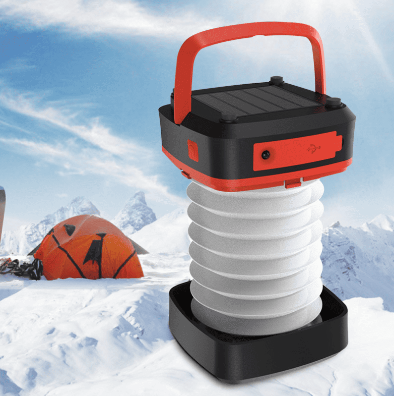 Lampara Solar Camping Mini Compacto Plegable