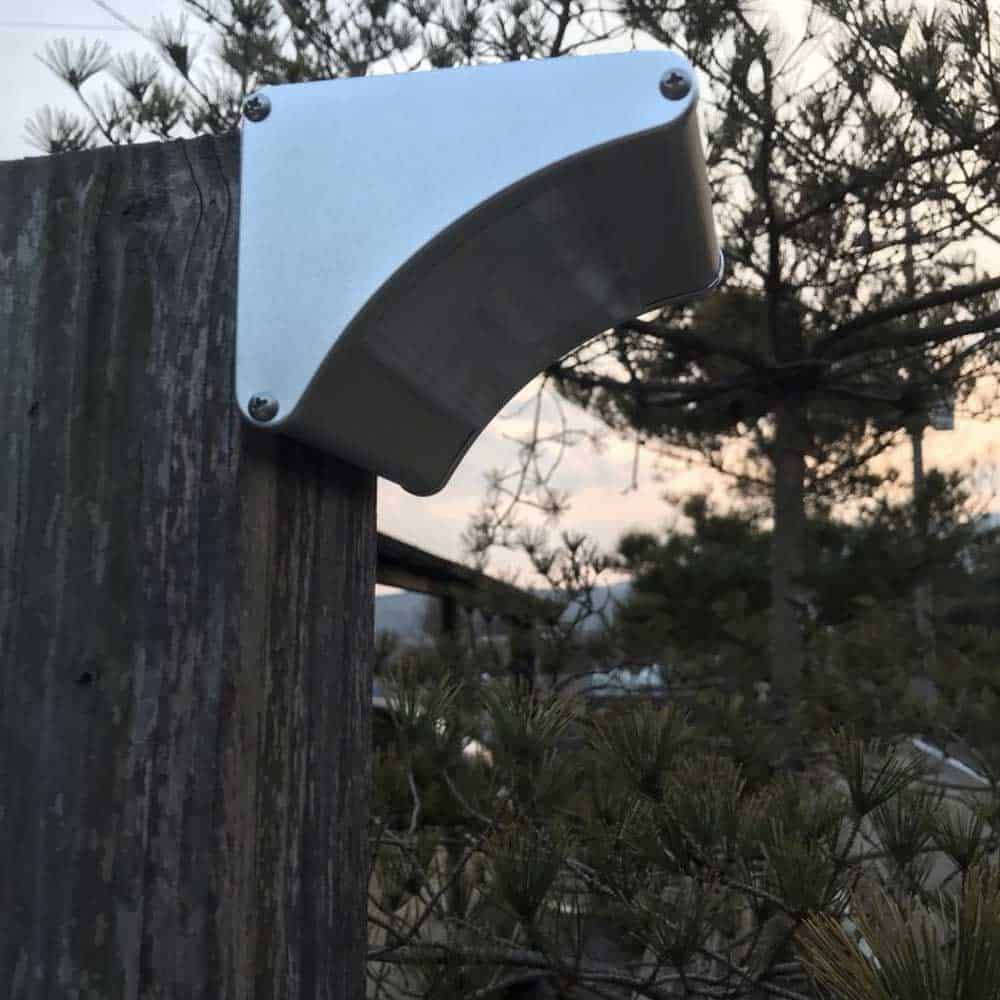 Aplique Solar Exterior Lámpara De 24 Led En Aluminio