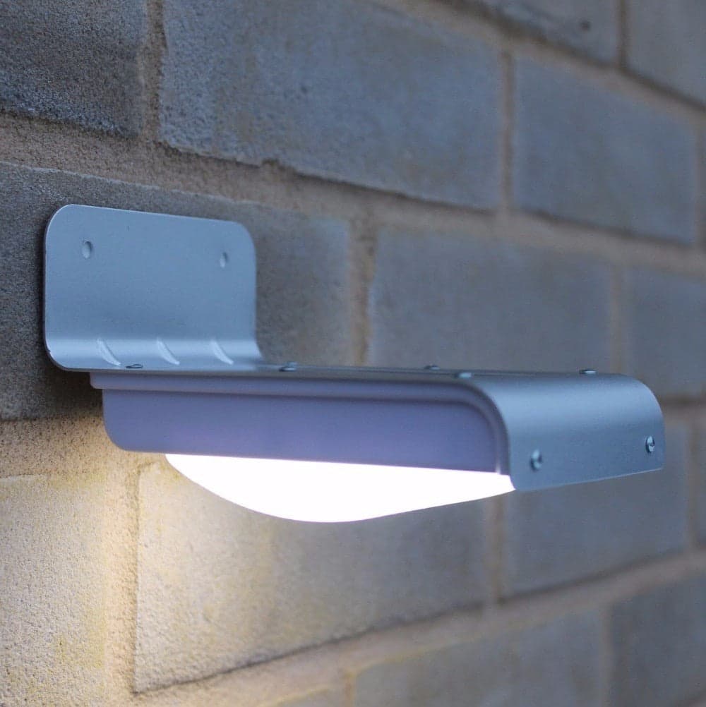 Aplique Solar Exterior Lámpara En Alu