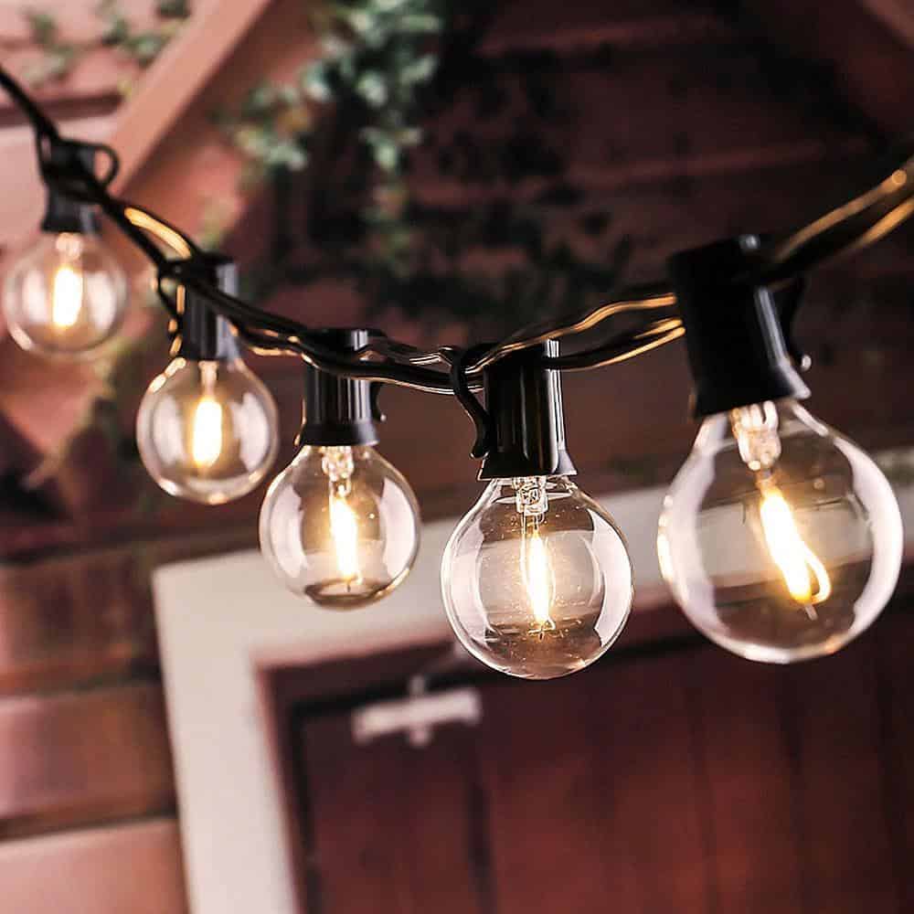 Guirnalda Solar "10 Bombilla Led G40"