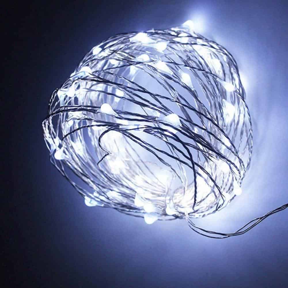 Guirnalda Solar "Hilo De Cobre 50 Led"