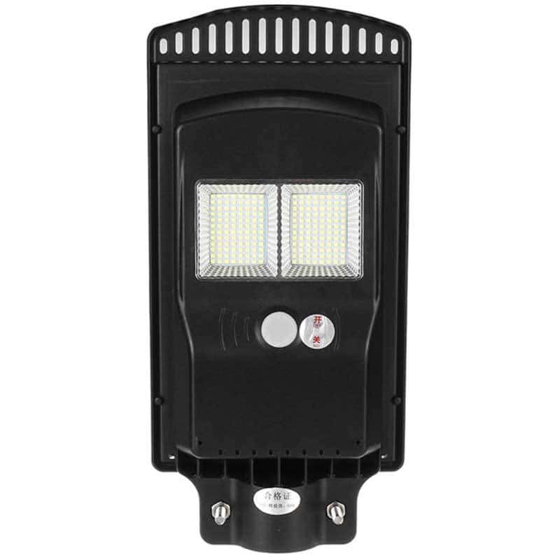 Farola Led Solar Exterior Doble Bloque 80 Watt