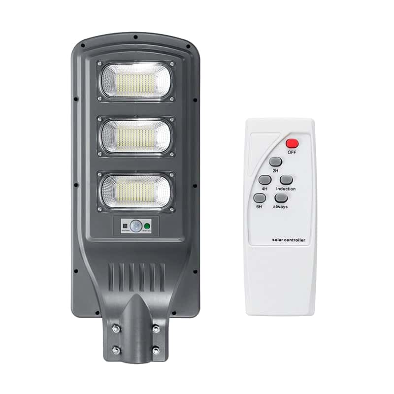 Farola Led Solar Exterior Triple Bloque 351 Led