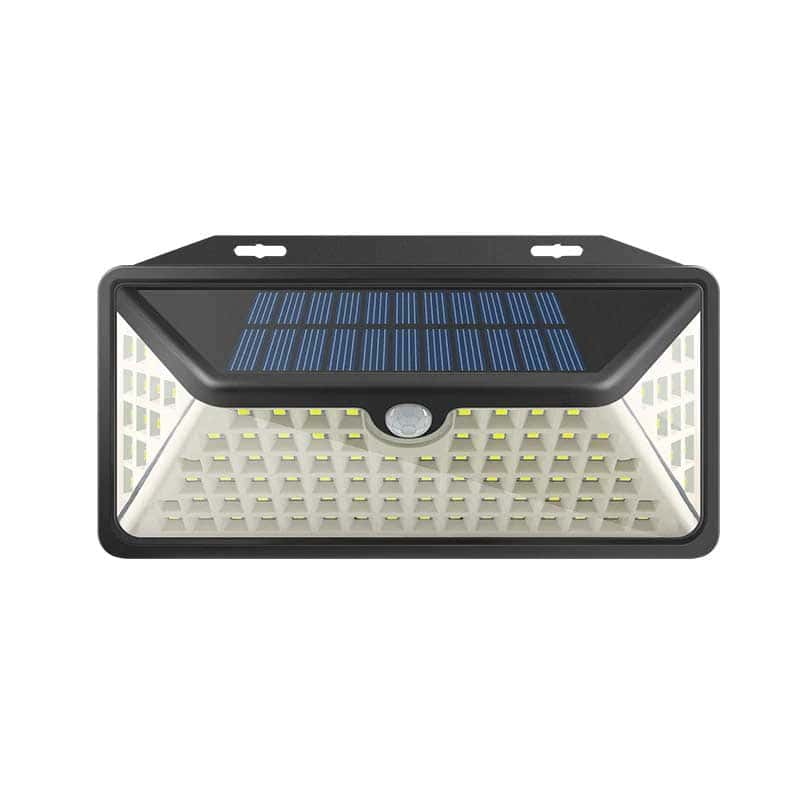 Aplique Solar Exterior Negra (3 Modos)