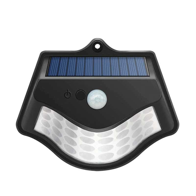 Aplique Solar Exterior 32 Led Negro