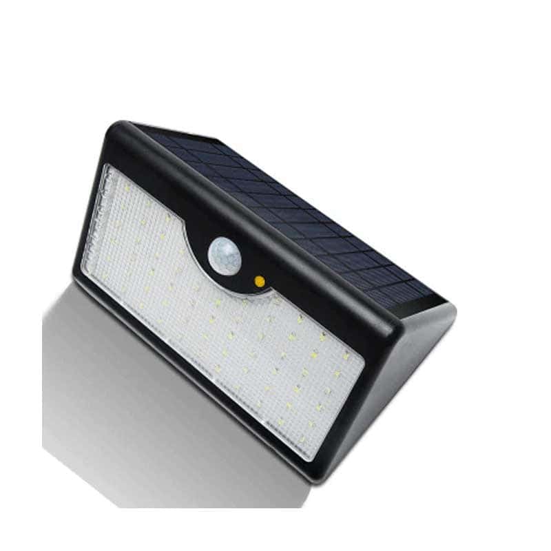 Aplique Solar Exterior 60 Led (Control Remoto)