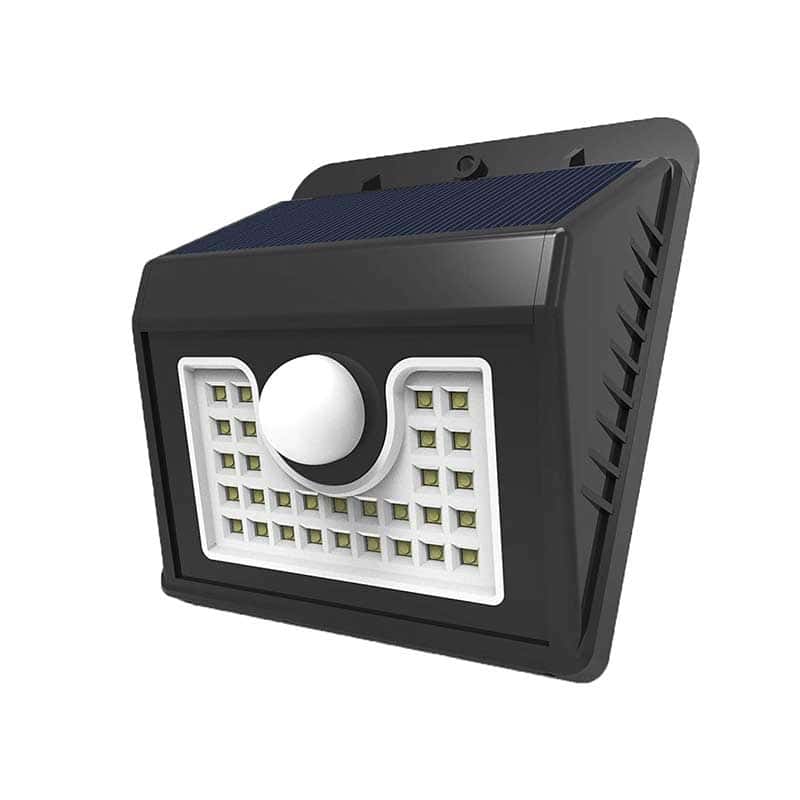 Aplique Solar Exterior Mini Led Lote 4
