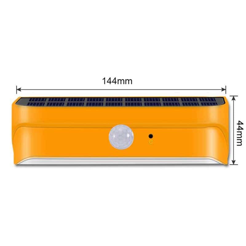 Lampara Solar Jardín Mini Solar Magicbox Led Amarillo