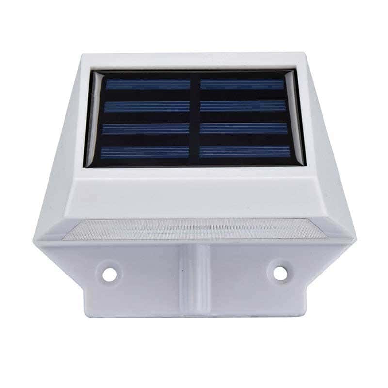Lampara Luz Solar Jardín "Mini Aplique Led" (6 Pcs)