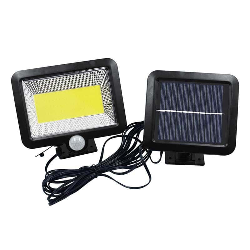Lampara Solar Exterior Jardín "Panel Con Módulo Led"