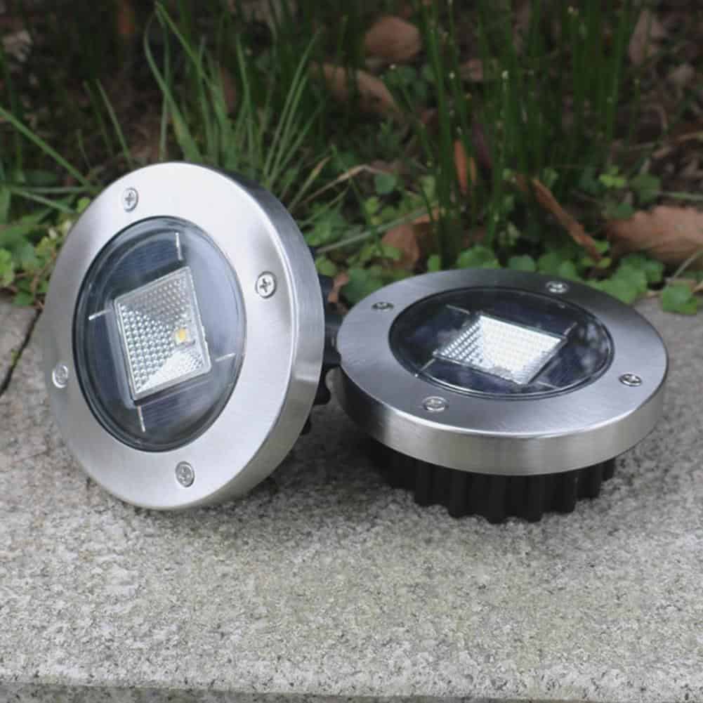 Baliza Solar Exterior "Lámpara De Suelo" (Acero Inoxidable)