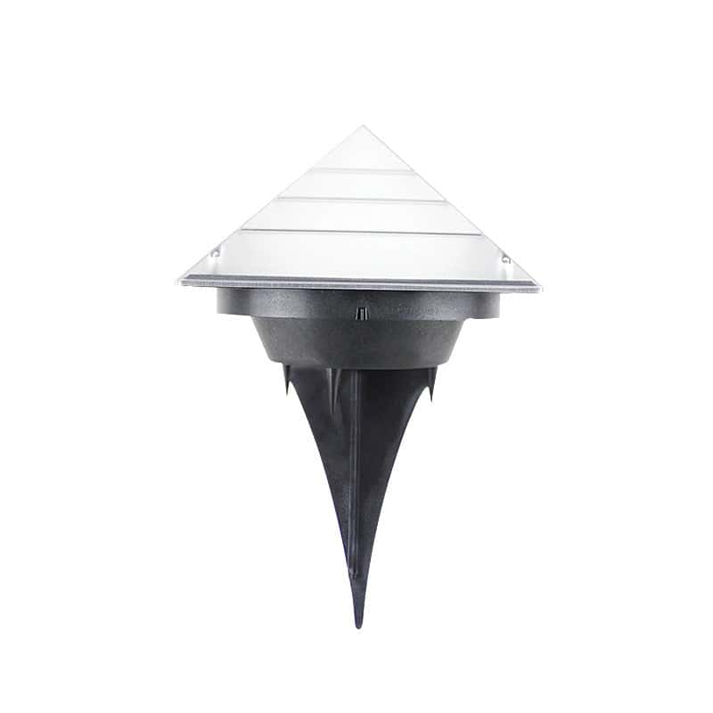 Baliza Solar Exterior "Pirámide De Cristal" (Estaca)