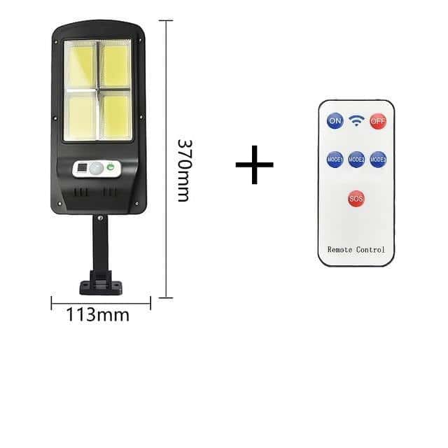 Farola Solar Mini 128 Led Cob (Control Remoto)