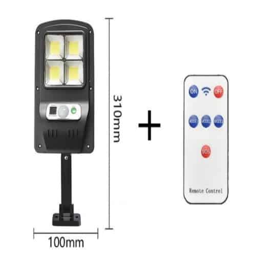 Farola Solar Mini 48 Led Cob (Control Remoto)