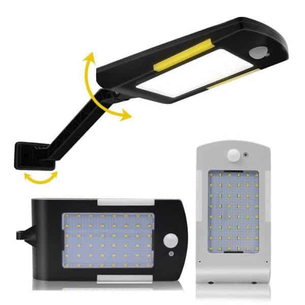 Farola Solar Exterior Mini Para Jardín 54 Led
