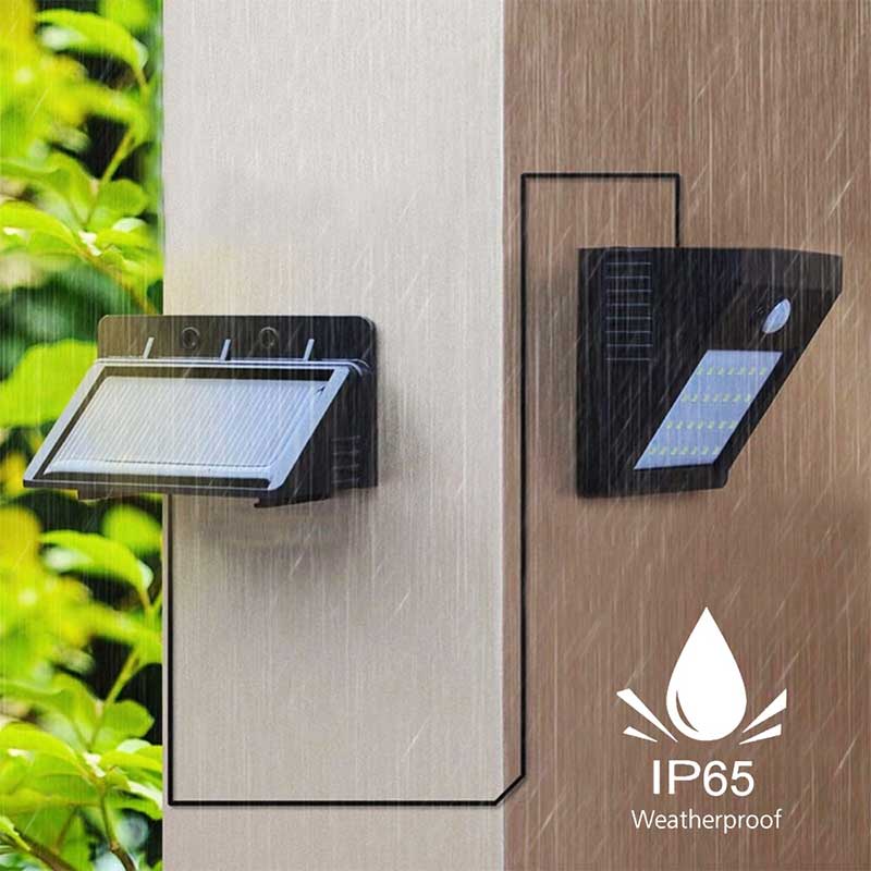 Aplique Solar Exterior Separable 30 Led