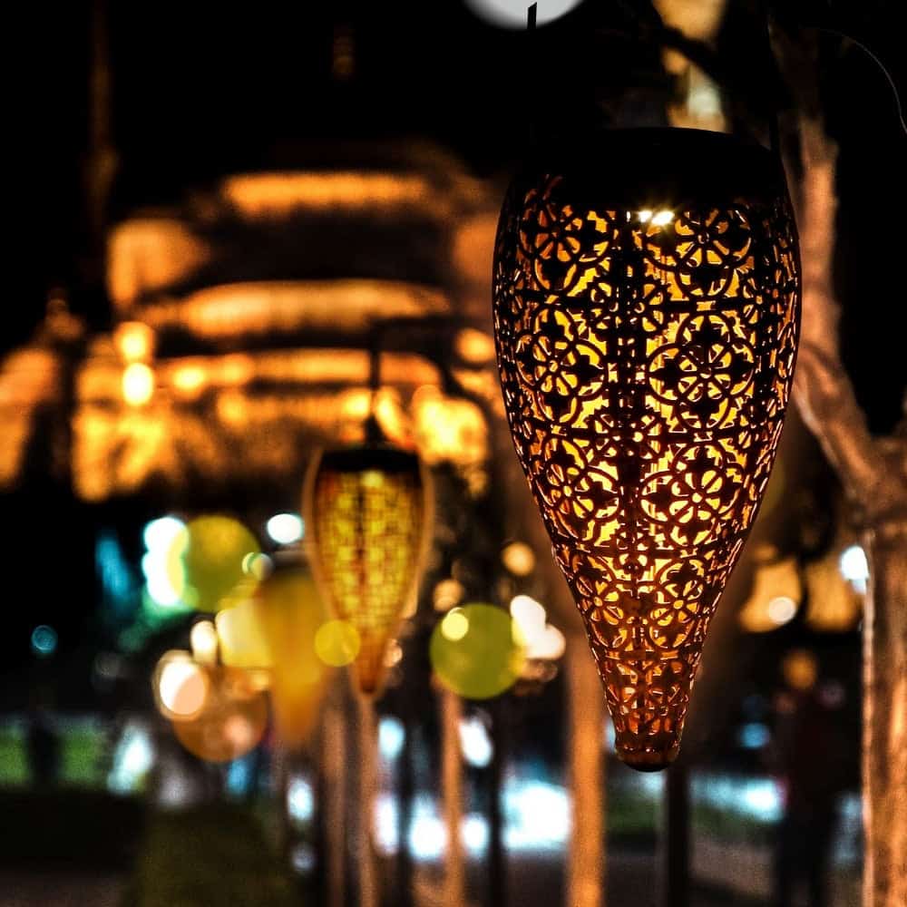 Linterna Solar Embudo Luminoso