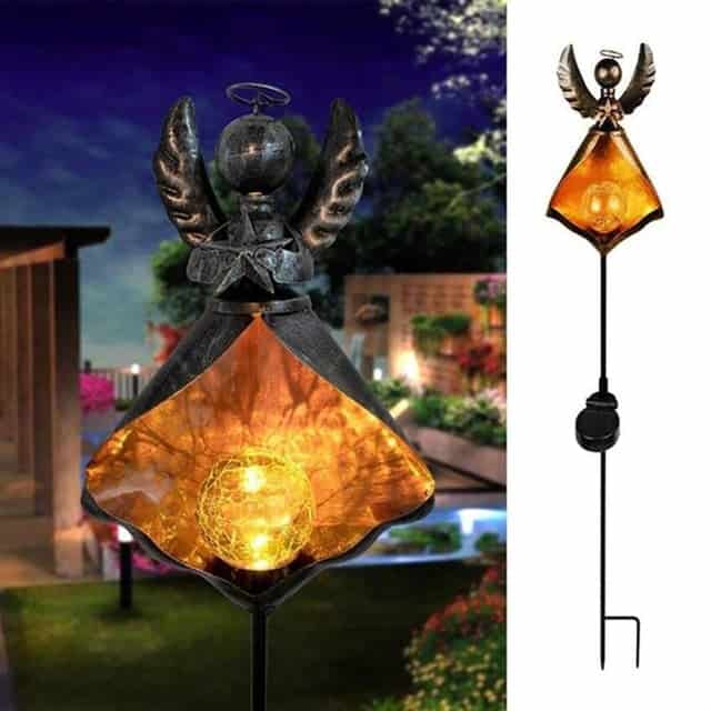 Estaca Solar Jardín "Ángel De Fuego"