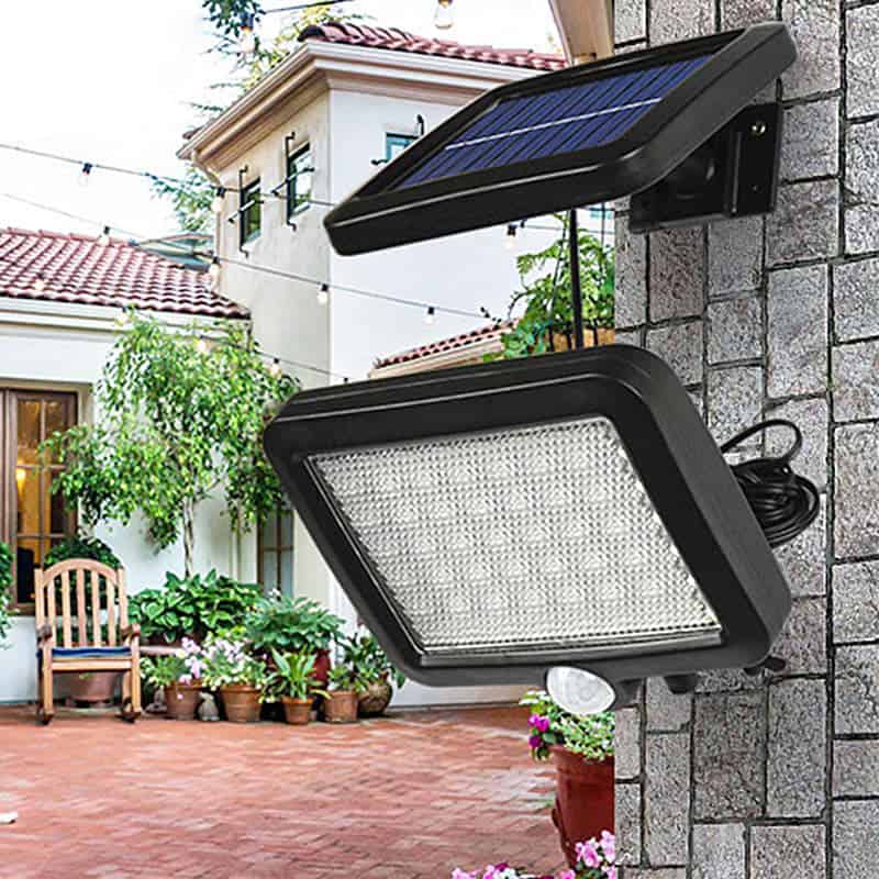 Aplique Solar Exterior Módulo Panel Led