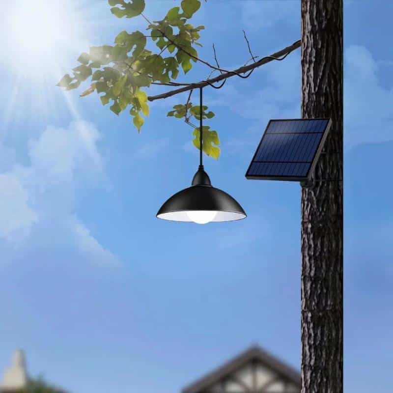 Lampara Solar Exterior Para Colgar "Lámpara"