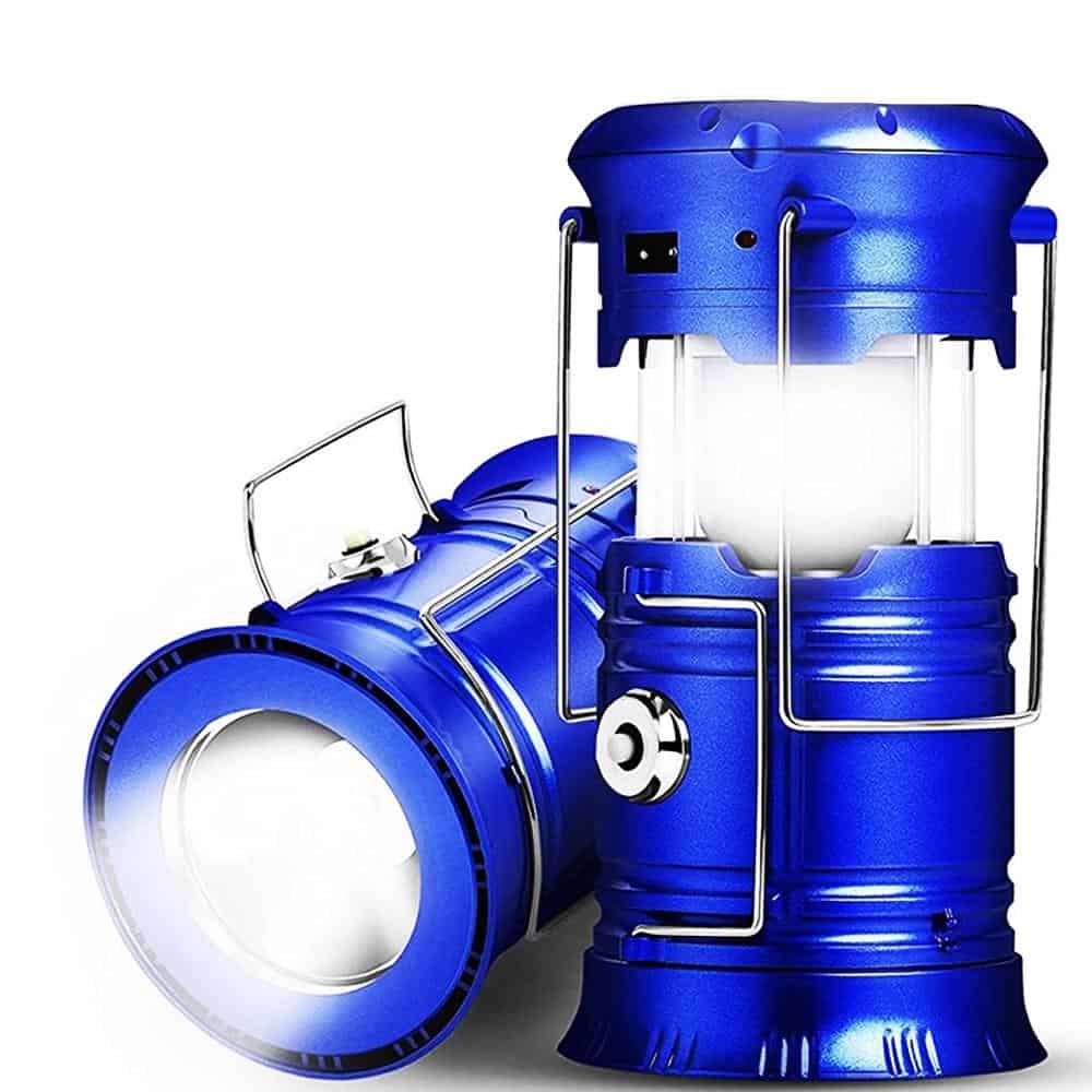 Lámpara Solar Exterior Camping Recargable
