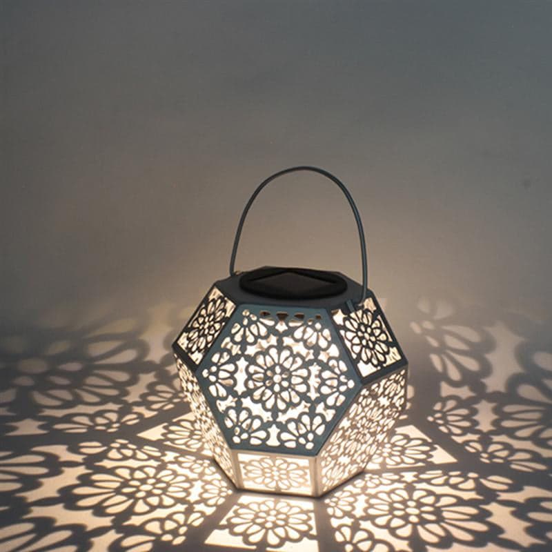Linterna Solar Marroquí "Diamante Blanco"