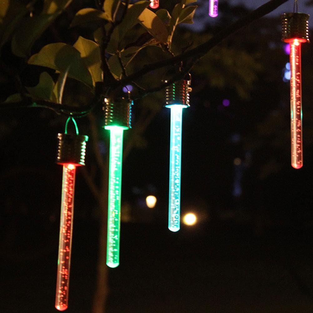 Lampara Solar Jardín "Tubo Luminoso Para Colgar" (1Pc)