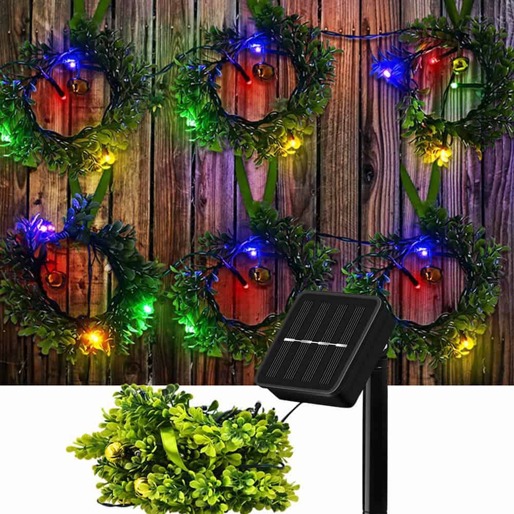 Guirnalda Solar Corona De Navidad