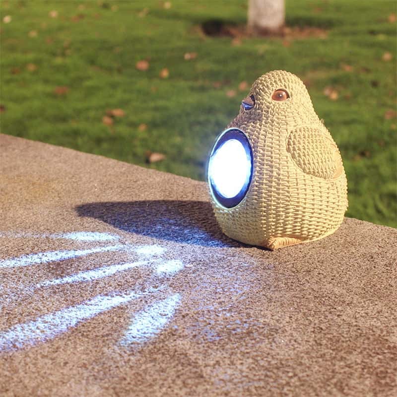 Animal Solar Aves Luminosas De Jardín