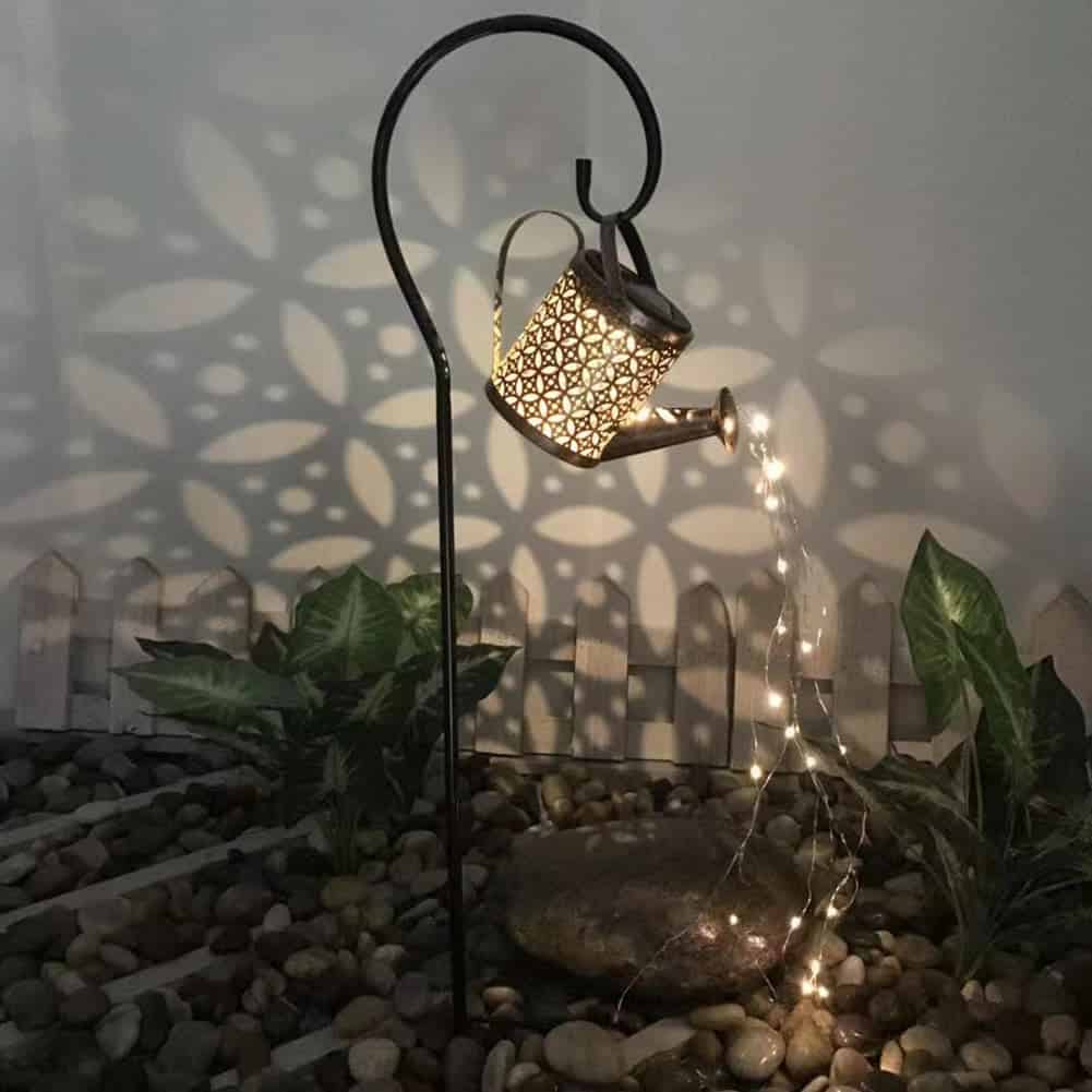 Regadera Luz Solar Decoración Con Motivo Estrellado