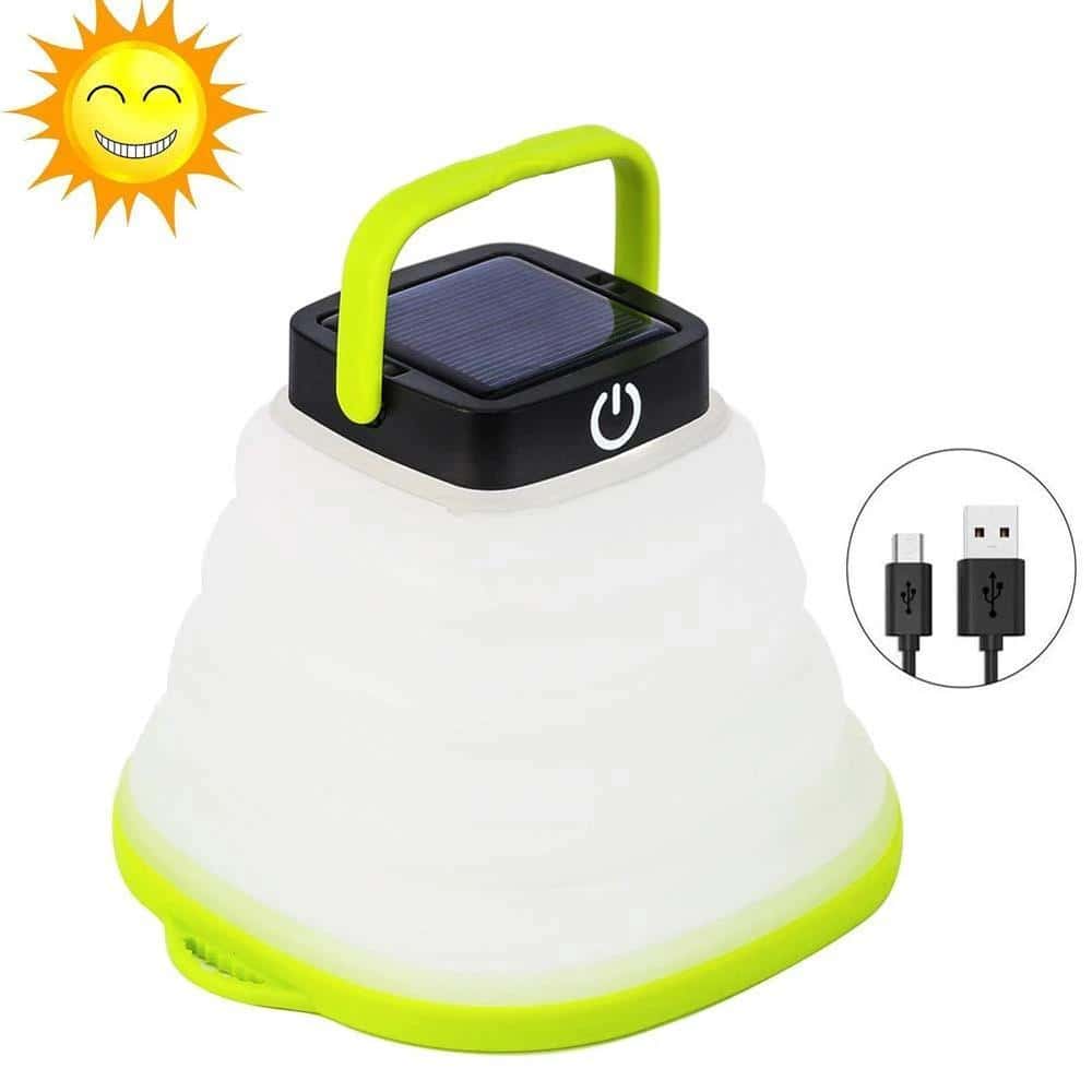 Lámpara Solar Exterior Mini Linterna De Camping
