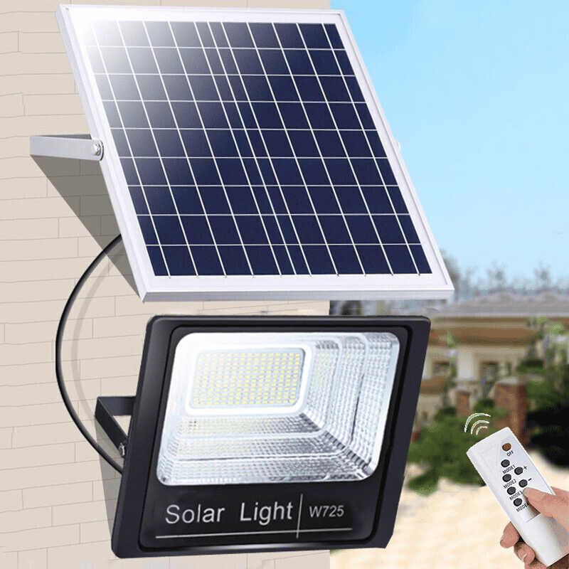 Proyector Solar Foco Led 85 Watts (Control Remoto)