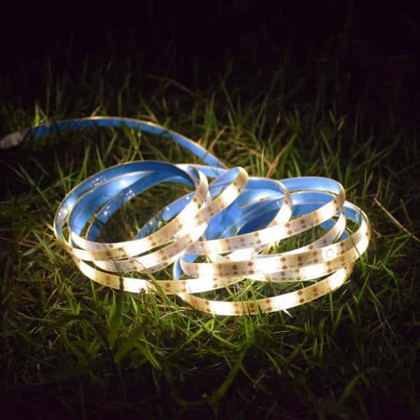 Luz Solar Exterior Decorativa Tira Led Luminosa Para Pegar (3M)